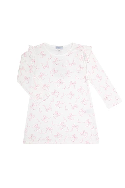 Charming Bows Print Playtime Dress - Toddler & Little Kid