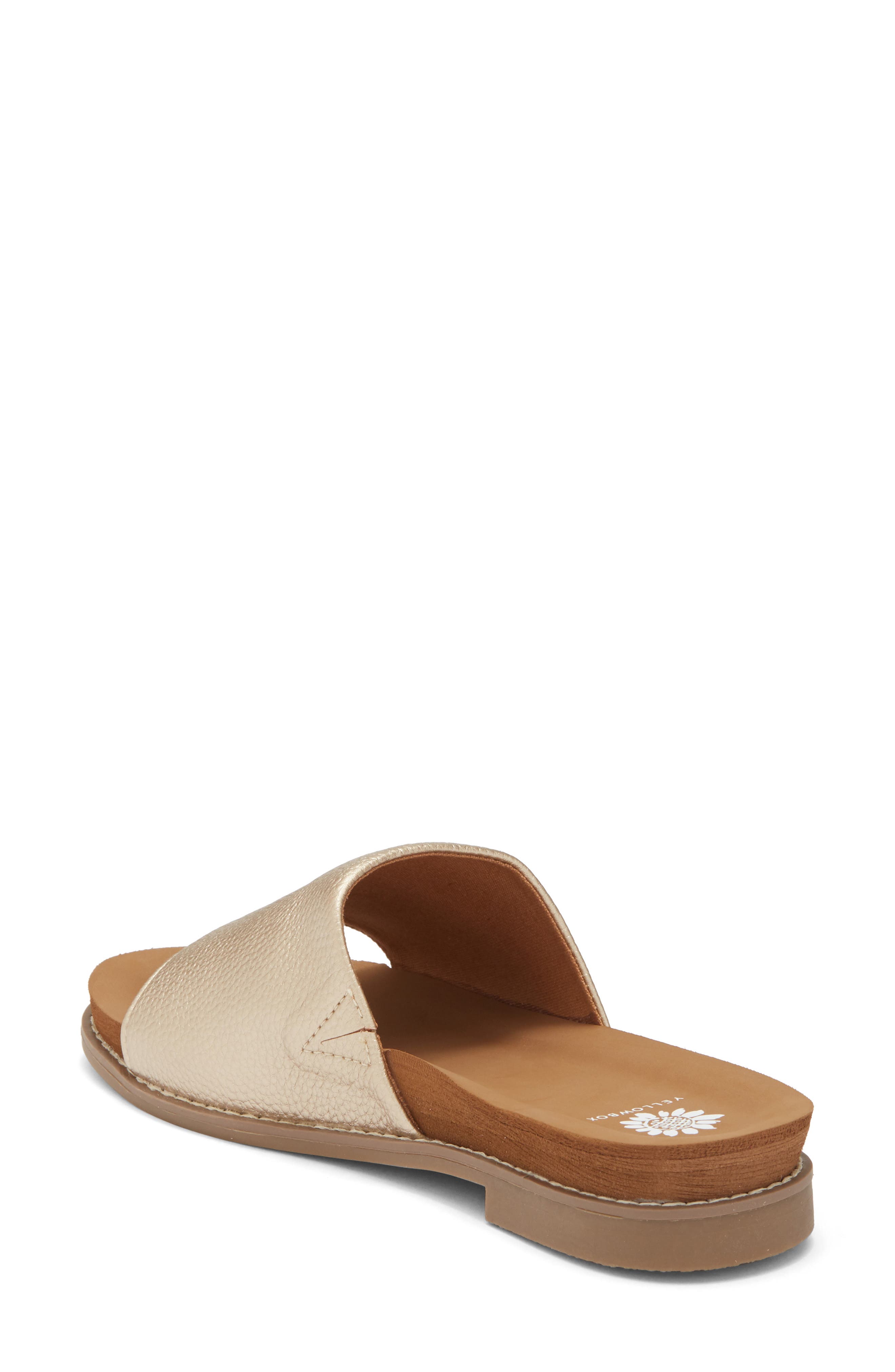 Kalo Slide Sandal, Alternate, color, PLATINO