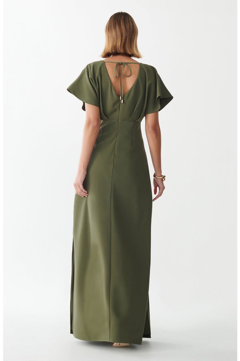 Aura Maxi Dress, Alternate, color, Olive