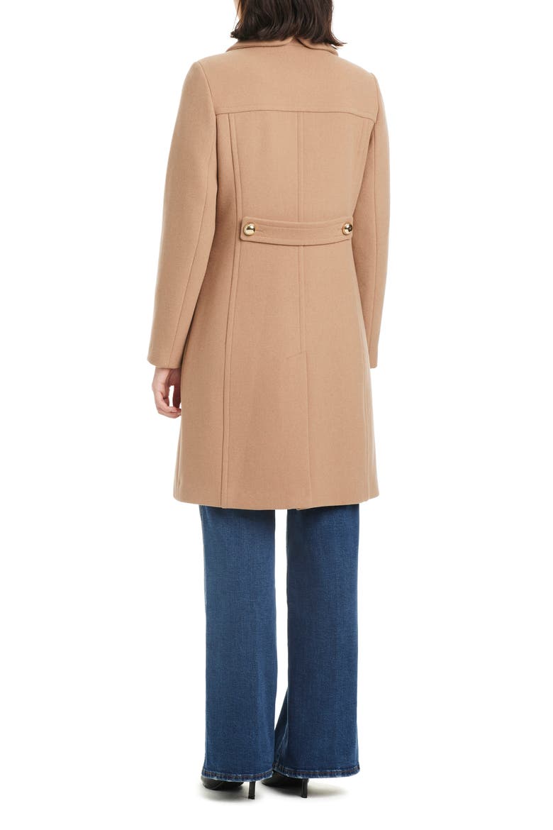 a-line wool blend coat, Alternate, color, VICUNA