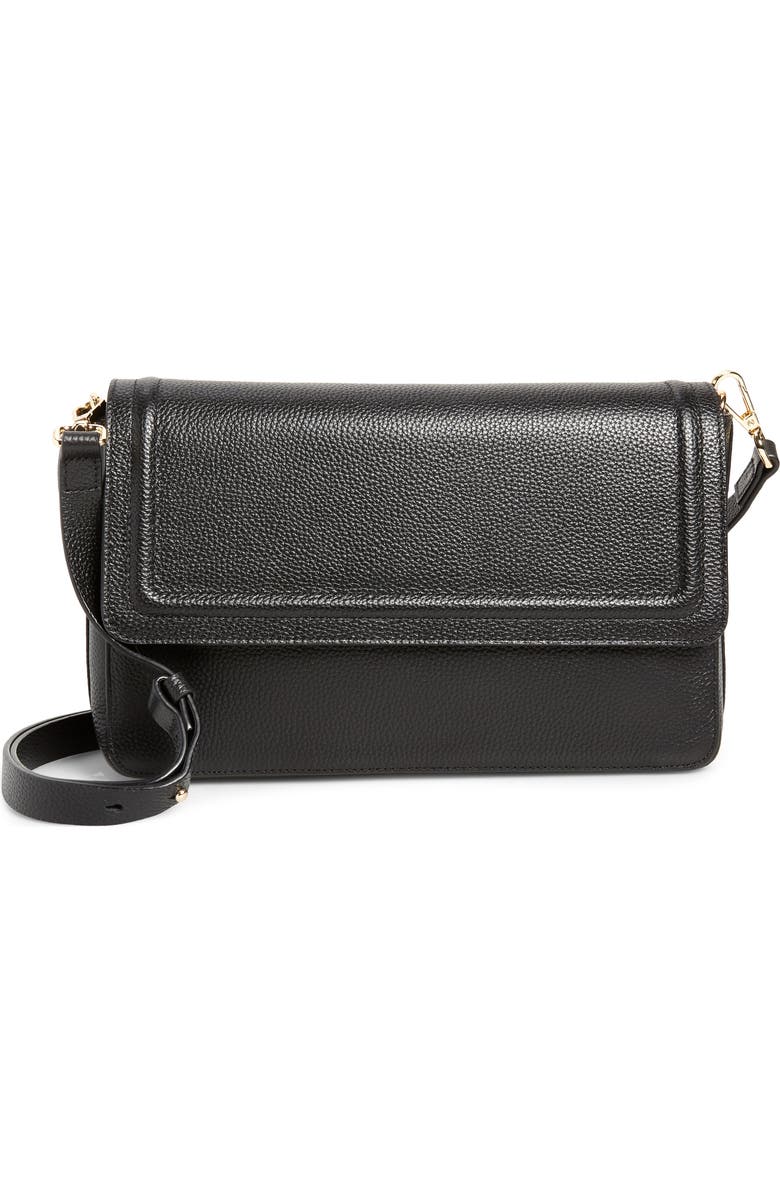 Nordstrom Magnolia Leather Shoulder Bag, Main, color,