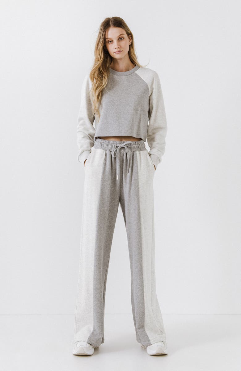 Grey Lab Colorblock Lounge Pants, Alternate, color,