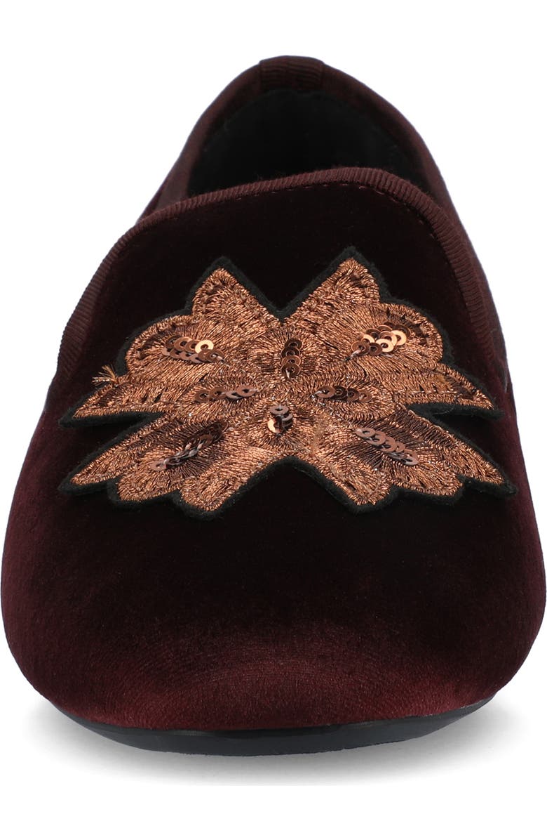 Birdies The Starling Loafer Velvet Embroidery, Alternate, color,
