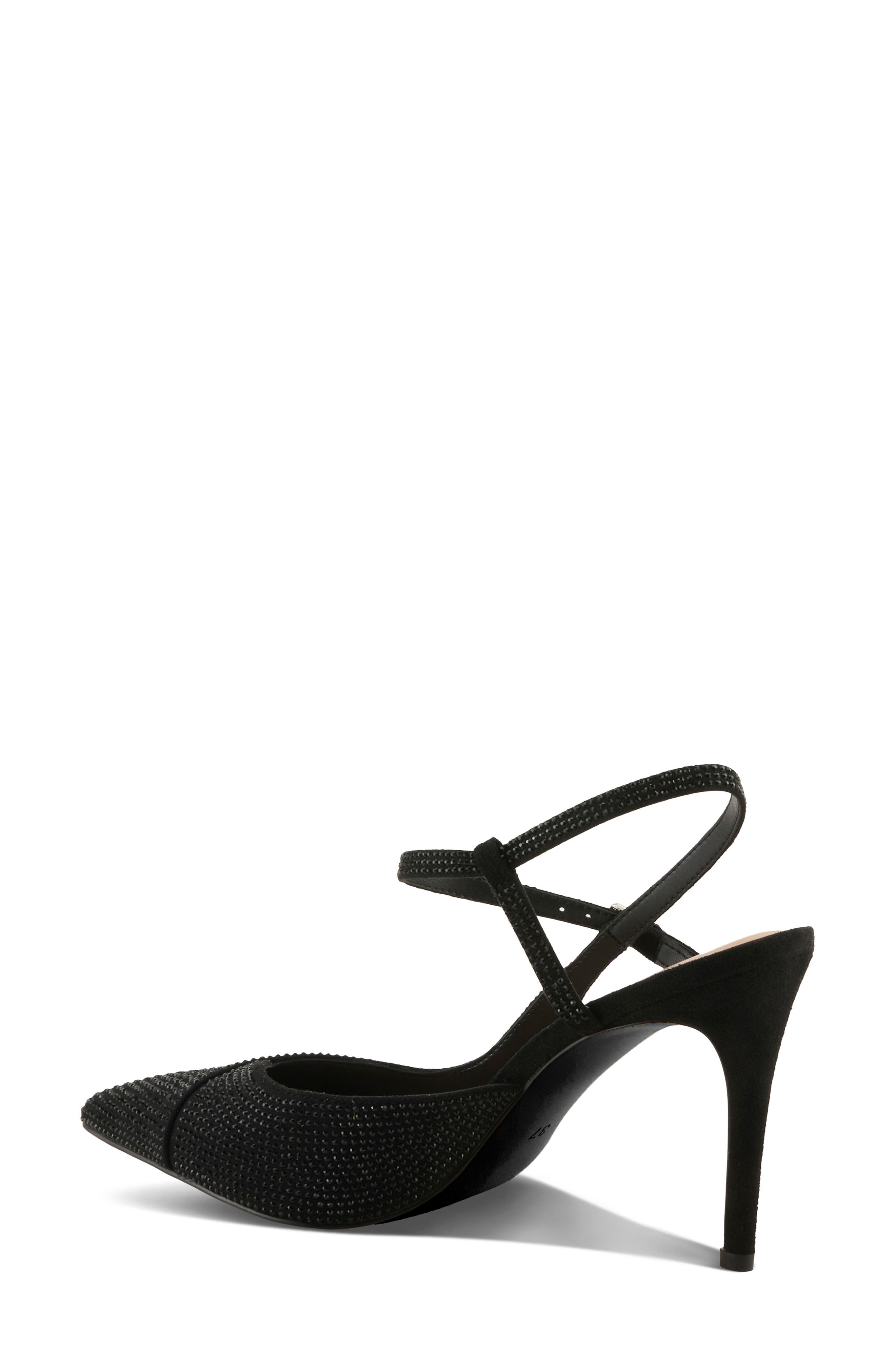 Elease Pointed Toe Pump, Alternate, color, BLACK