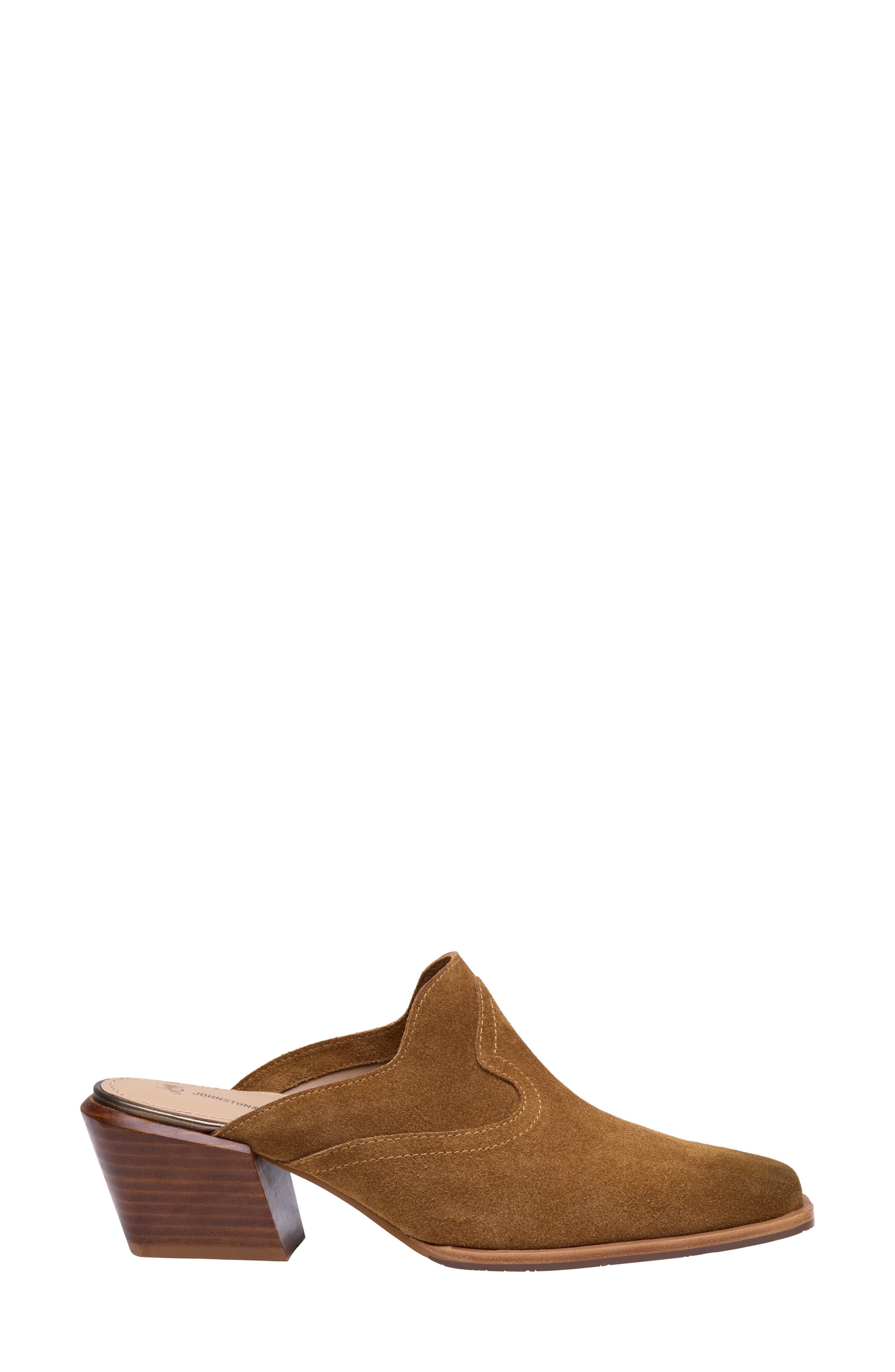 Kalista Leather Mule, Alternate, color, WHISKEY SUEDE
