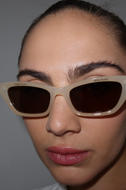 Indy Blasè Cateye Polarized Sunglasses In Gold
