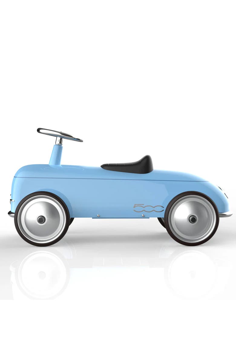 Baghera Roadster Fiat 500 Ride-On, Alternate, color, Glossy Metallic Silver