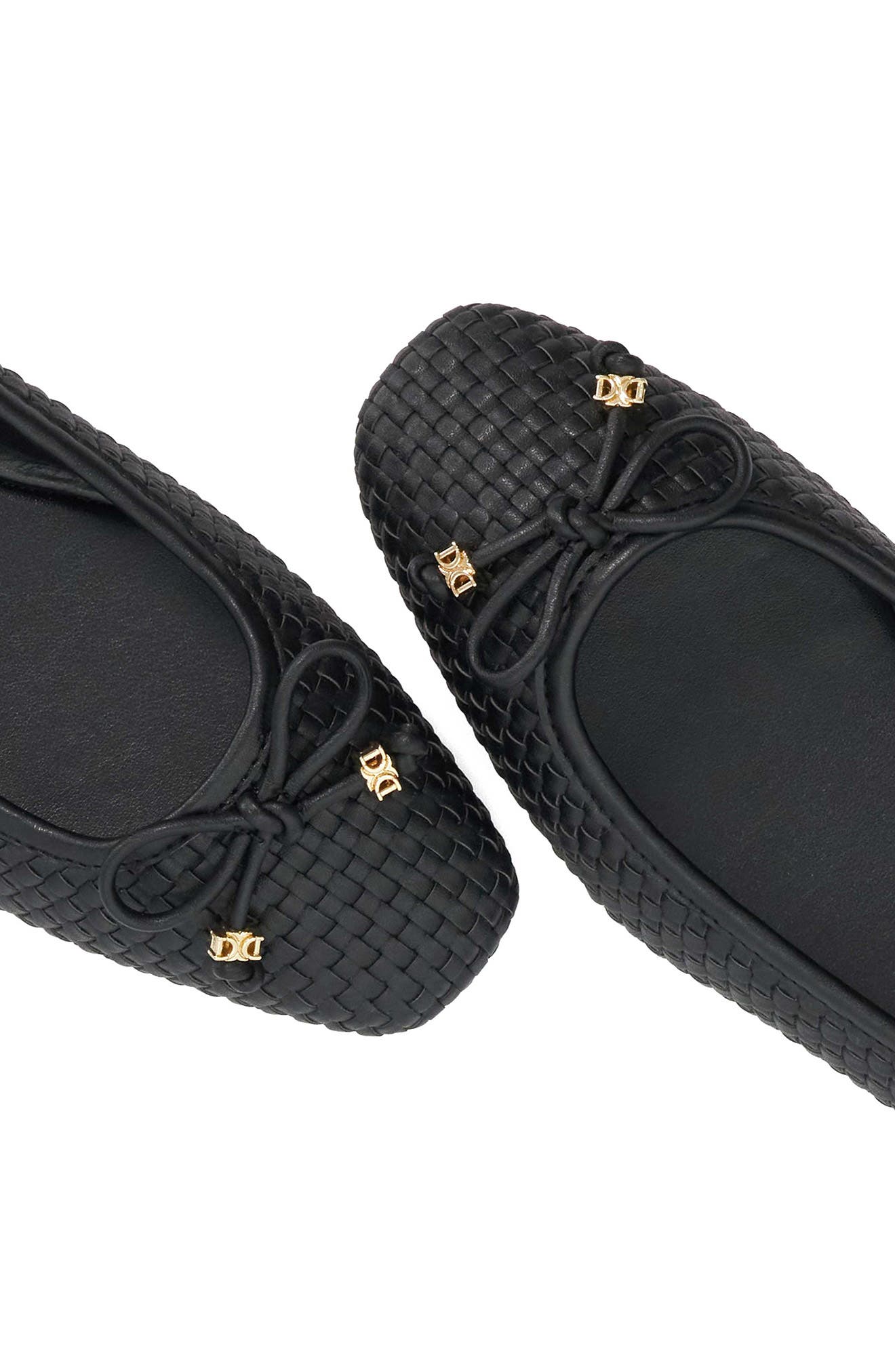 Harries Ballet Flat, Alternate, color, BLACK