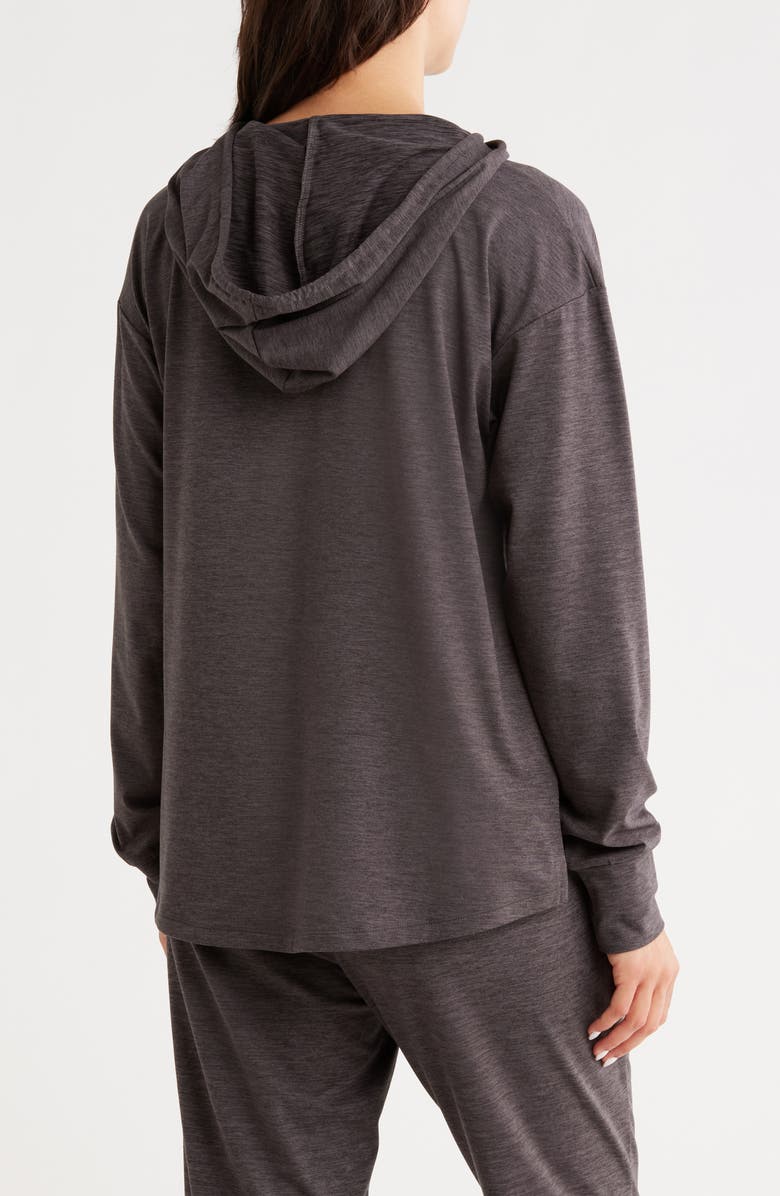 Z by Zella Aura Essentials Hoodie, Alternate, color, Grey Forged Heather