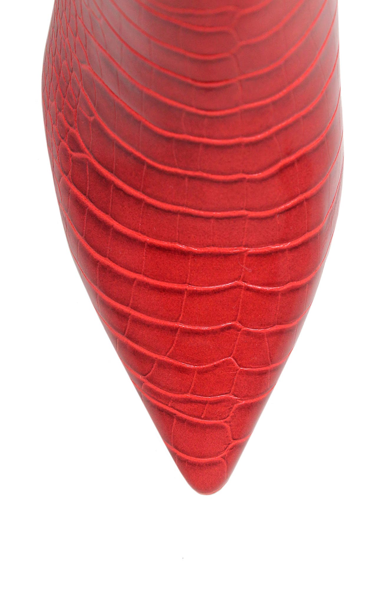 Charles David Amateur Bootie, Alternate, color, Cherry