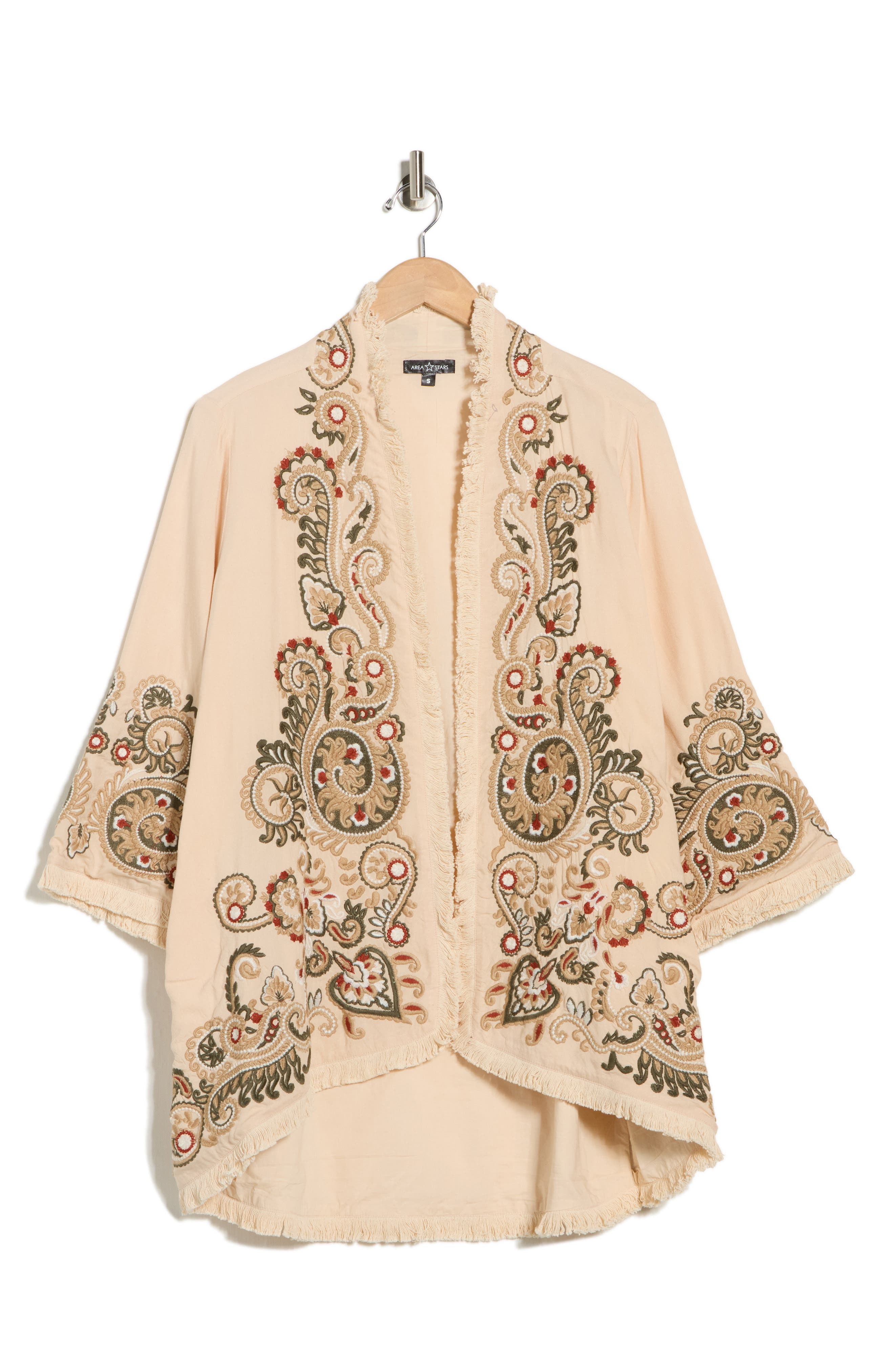 AREA STARS Paisley Embroidered Tunic
