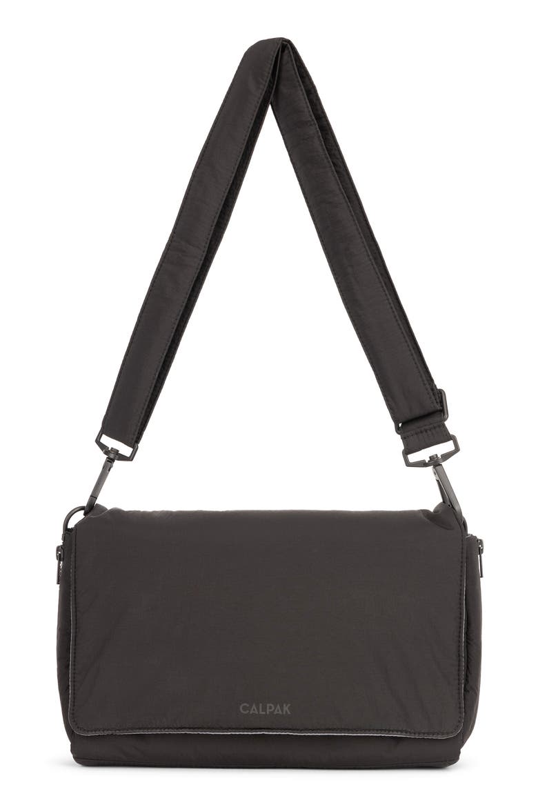 Convertible Stroller Caddy Crossbody Bag, Main, color, BLACK
