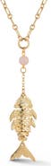 SPHERA MILANO Fish Lariat Necklace