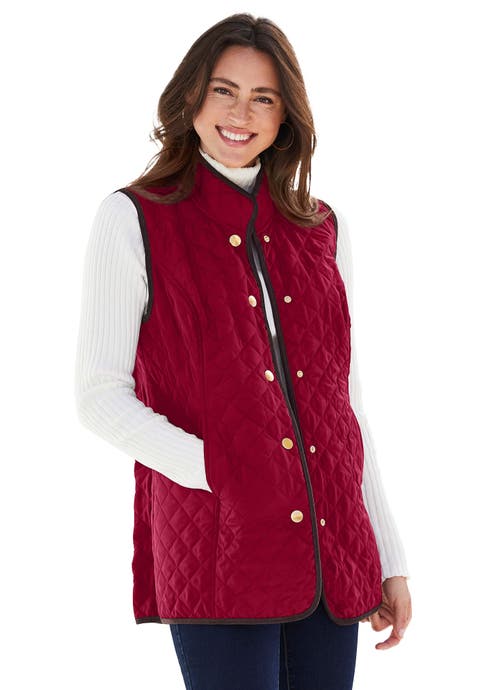 Quilted Vest (Plus)