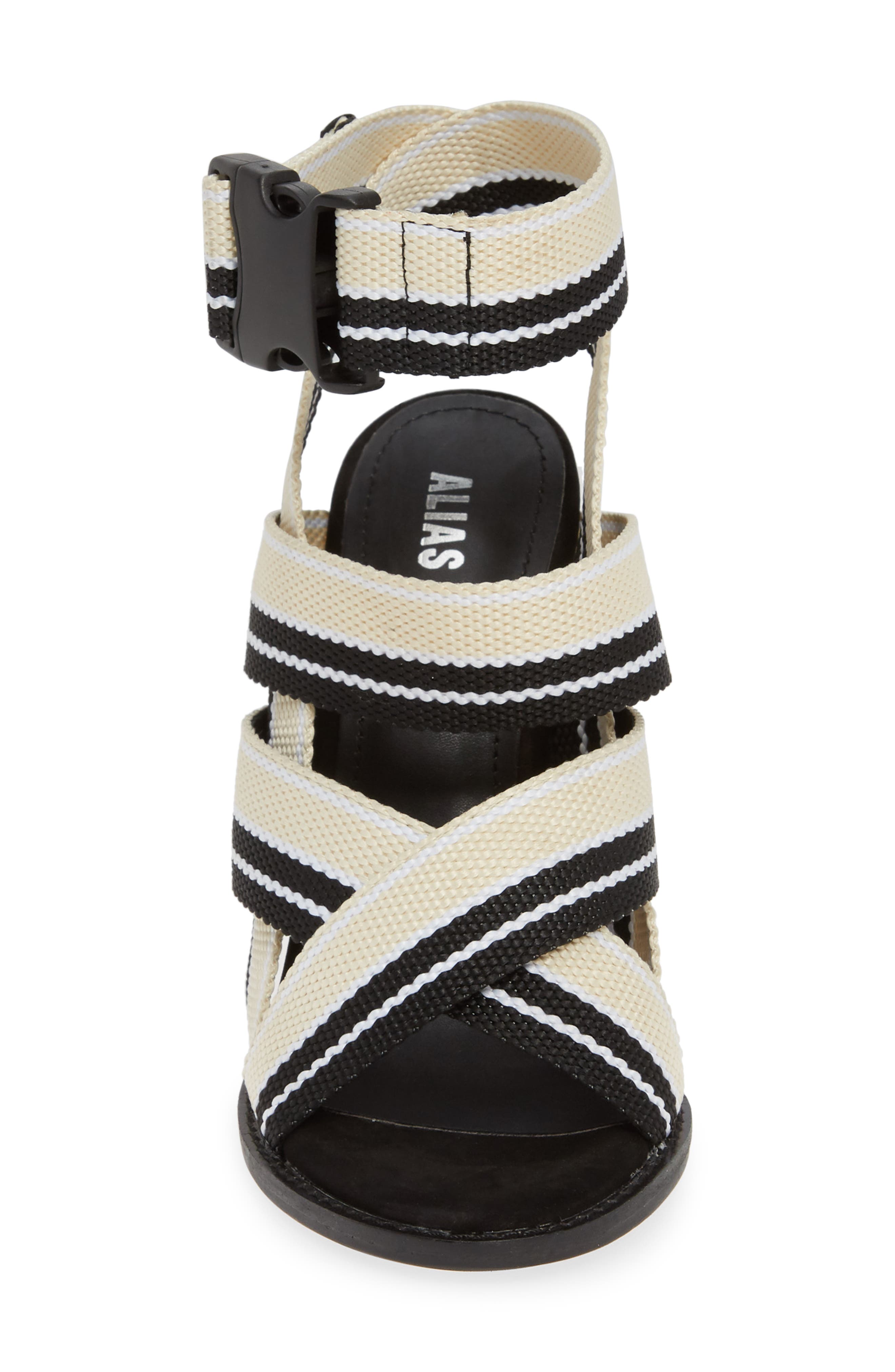 Alias Mae Woven Strappy Sandal, Alternate, color, 