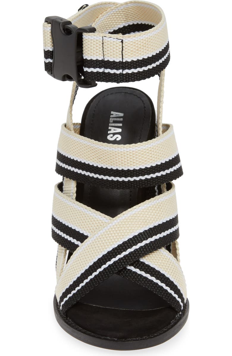 Alias Mae Woven Strappy Sandal, Alternate, color,