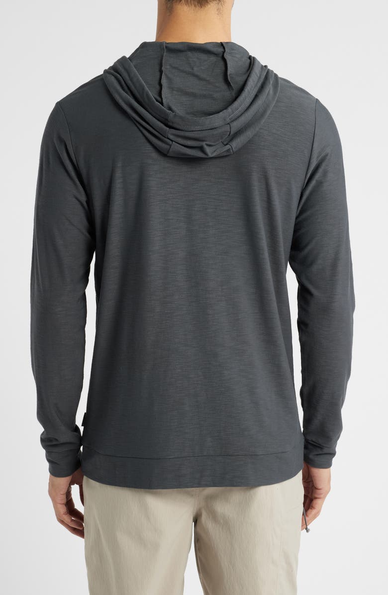 Free Fly Slub Performance Hoodie, Alternate, color, Black Sand