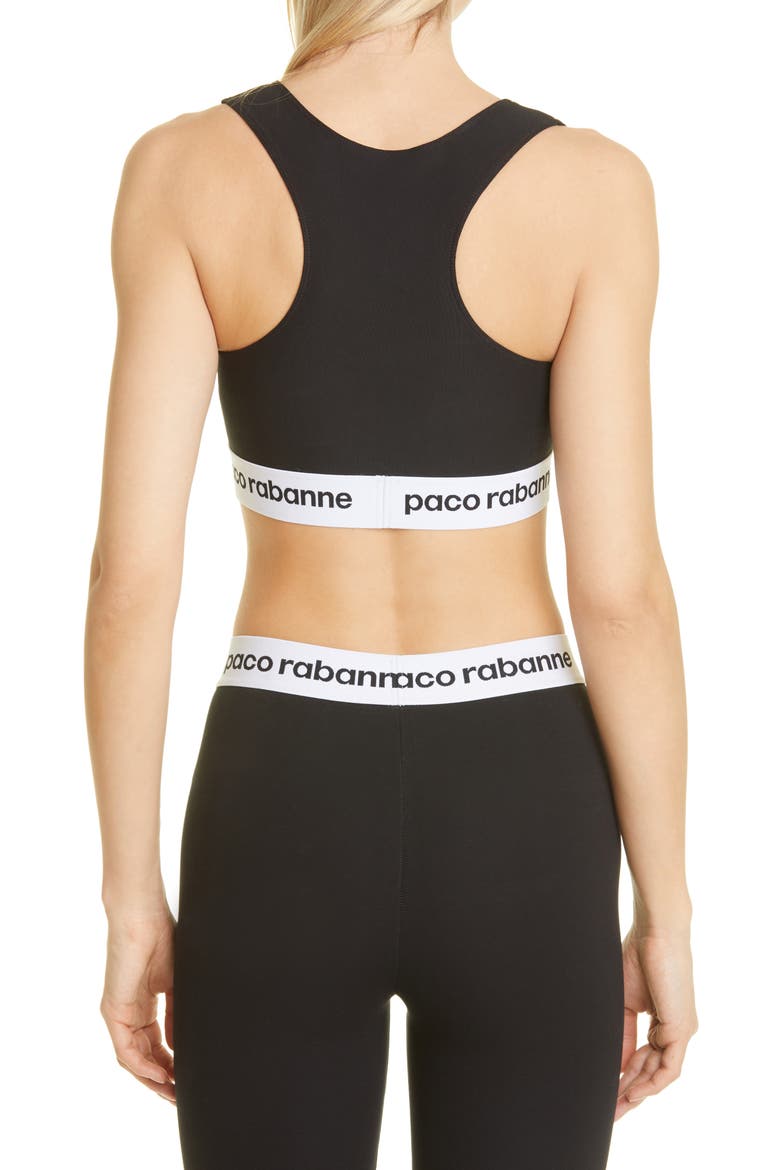 Logo Bodyline Sports Bra, Alternate, color, P001 BLACK