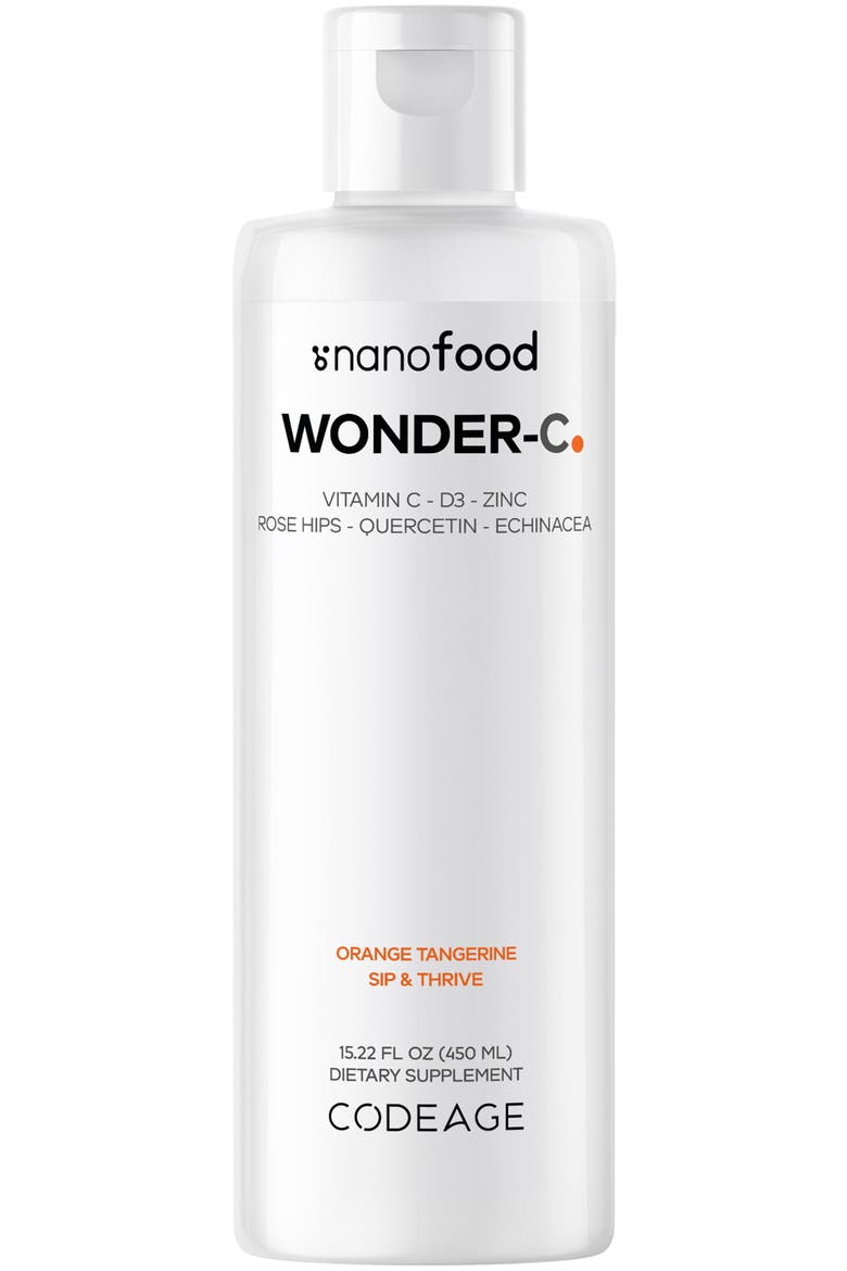 Wonder-C Liposomal Liquid Vitamin C + Zinc Supplement, Main, color, White