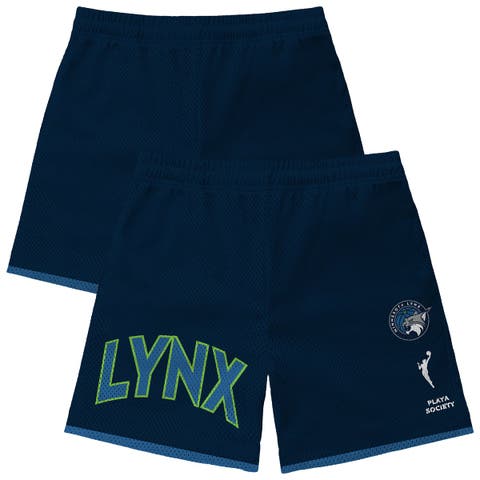 Unisex Playa Society  Navy Minnesota Lynx Team Mesh Shorts