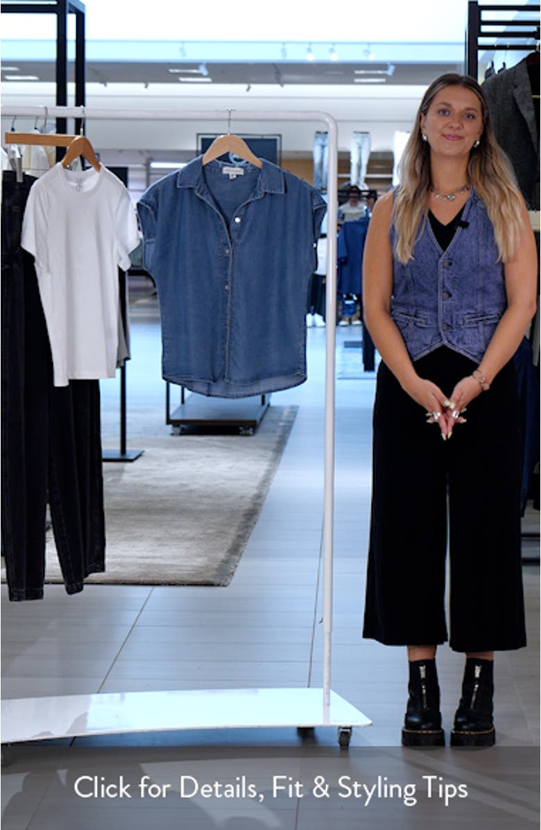 Trim Chambray Shirt, sales video thumbnail