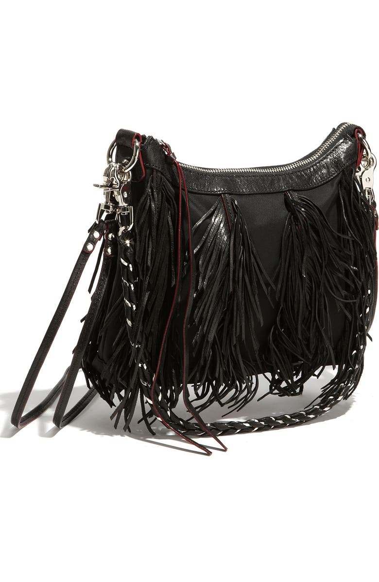 MZ Wallace 'Carla - Night Fringe' Shoulder Bag, Main, color,