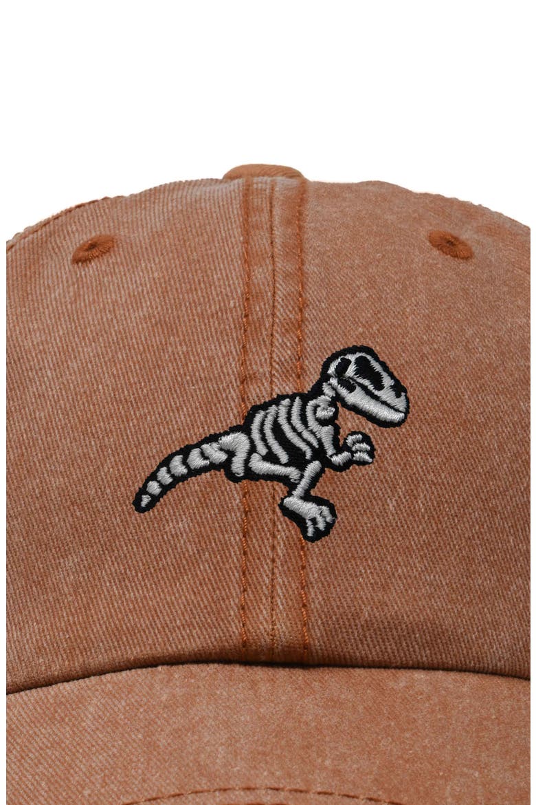 Fossil Embroidered Outdoor Hat, Alternate, color, Washed Orange