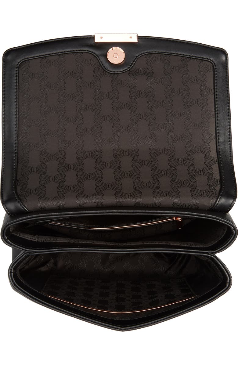 Ted Baker London Keiira Lady Bag Faux Leather Top Handle Satchel, Alternate, color,