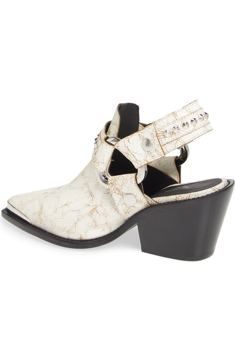 Zadig & Voltaire N'Dricks Studded Slingback Shoe, Alternate, color,