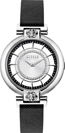 特別価格！Versus Versace Silver Lake Crystal Watch Versus Versace Womens Silver Lake Watches | Direct Luxury