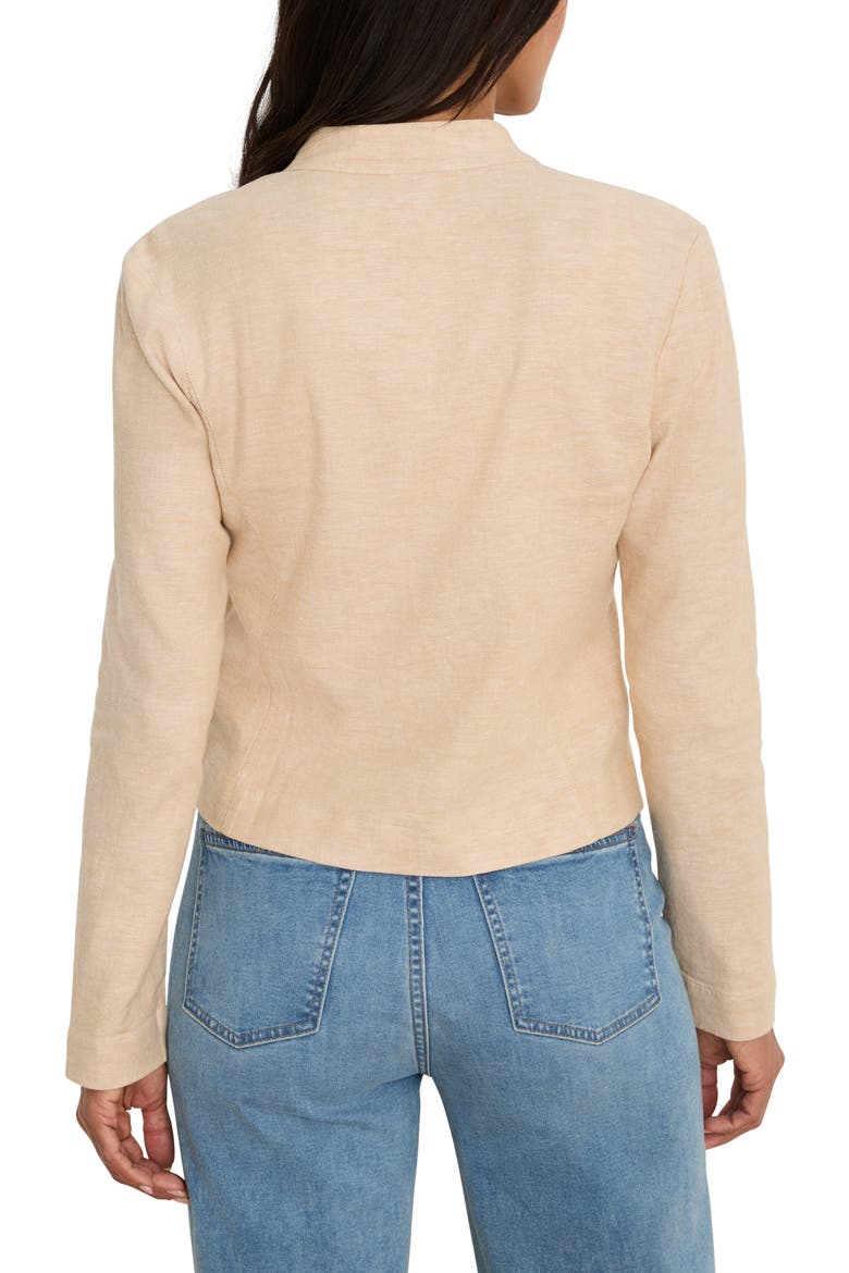 Seams to Be Stretch Linen Jacket, Alternate, color, NEUTRAL MIX