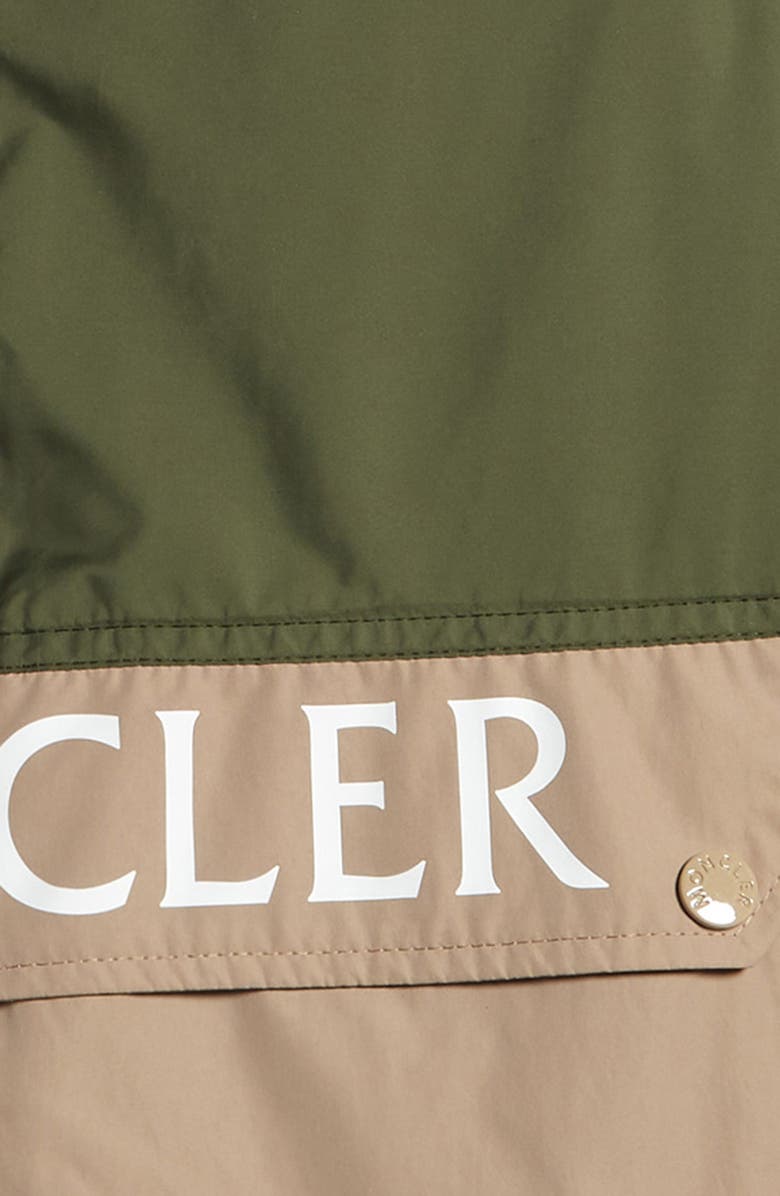 Moncler Kids' Joly Hooded Nylon Jacket, Alternate, color, 