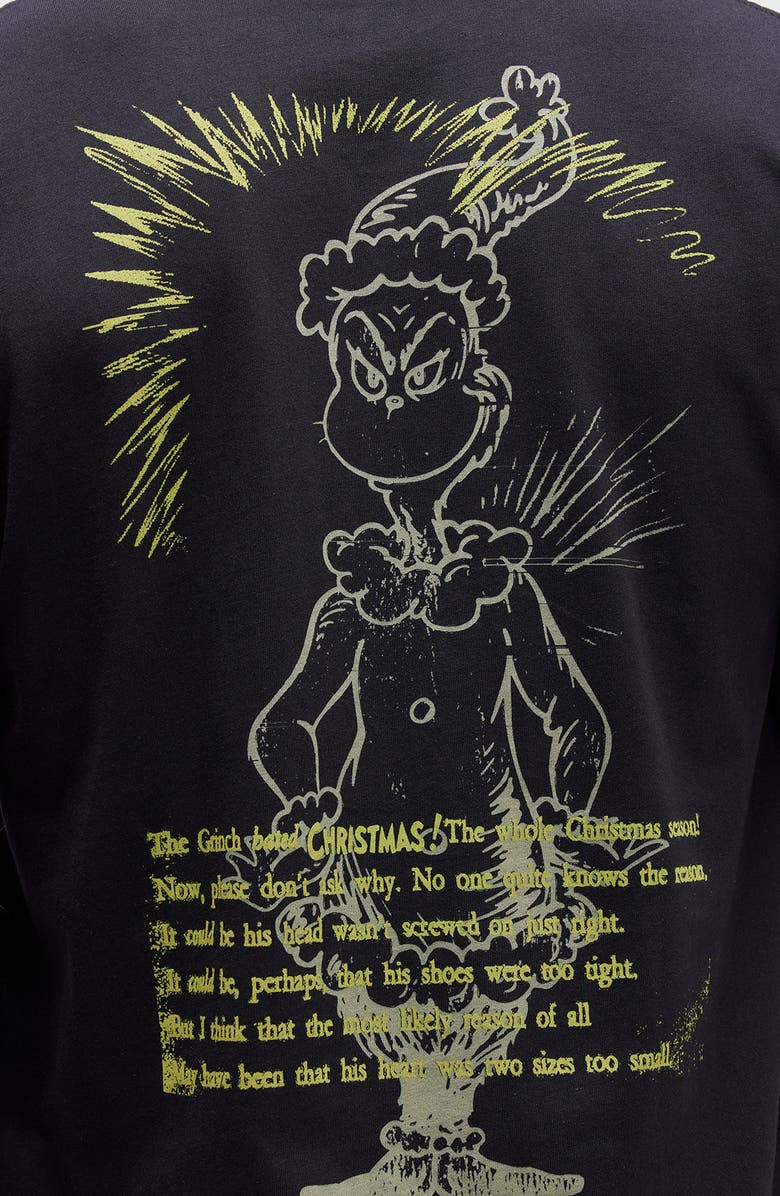 Stance North of Whoville Holiday Grinch Cotton Graphic T-Shirt, Alternate, color, 