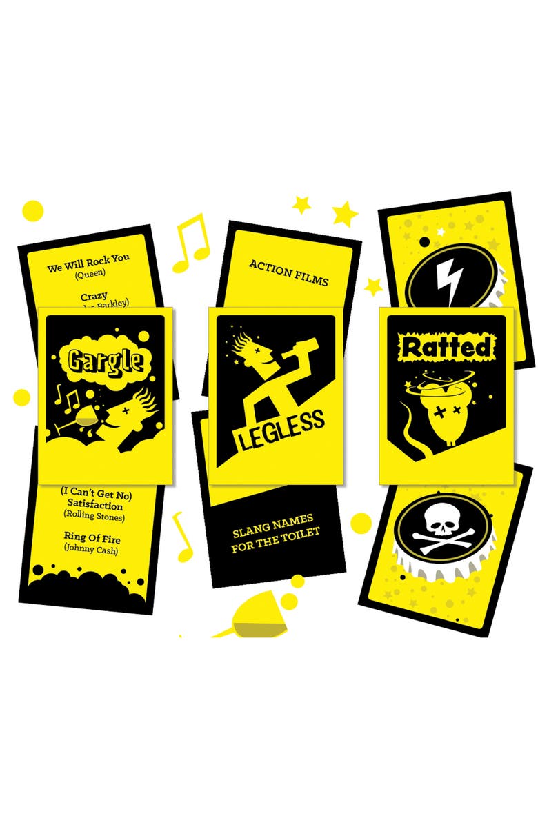 Outset Drunkish 3In1 Drinking Games, 3+ Players, Alternate, color, Multicolored