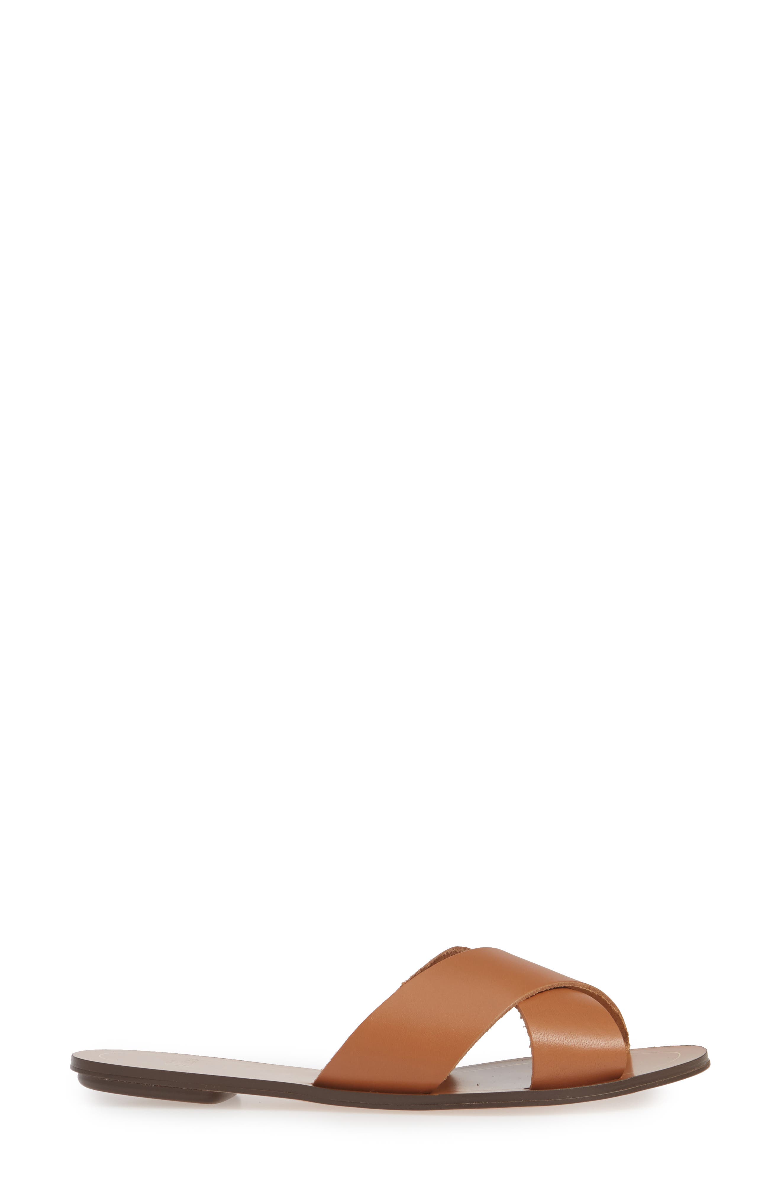 Cyprus Slide Sandal, Alternate, color, ROASTED PECAN