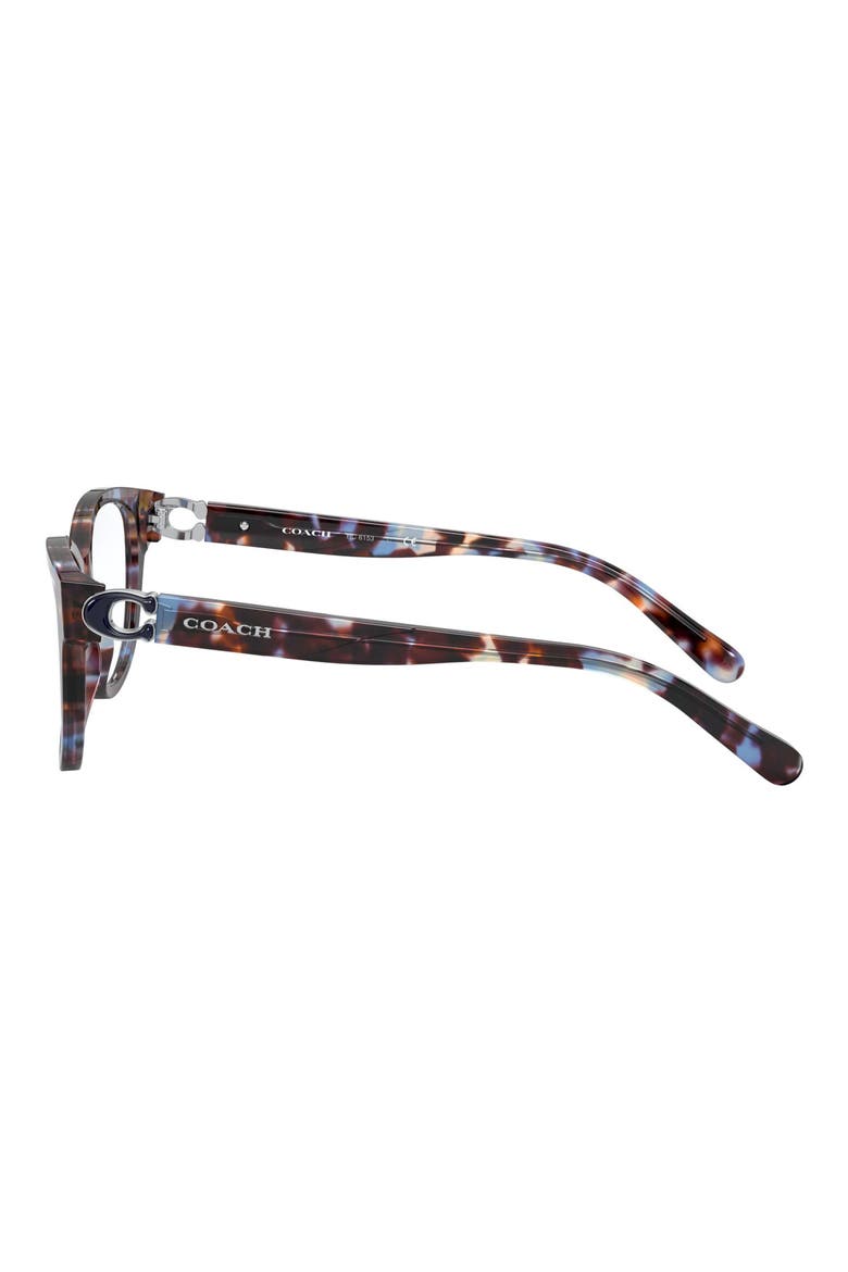 51mm Cat Eye Optical Glasses, Alternate, color, BLUE TORT
