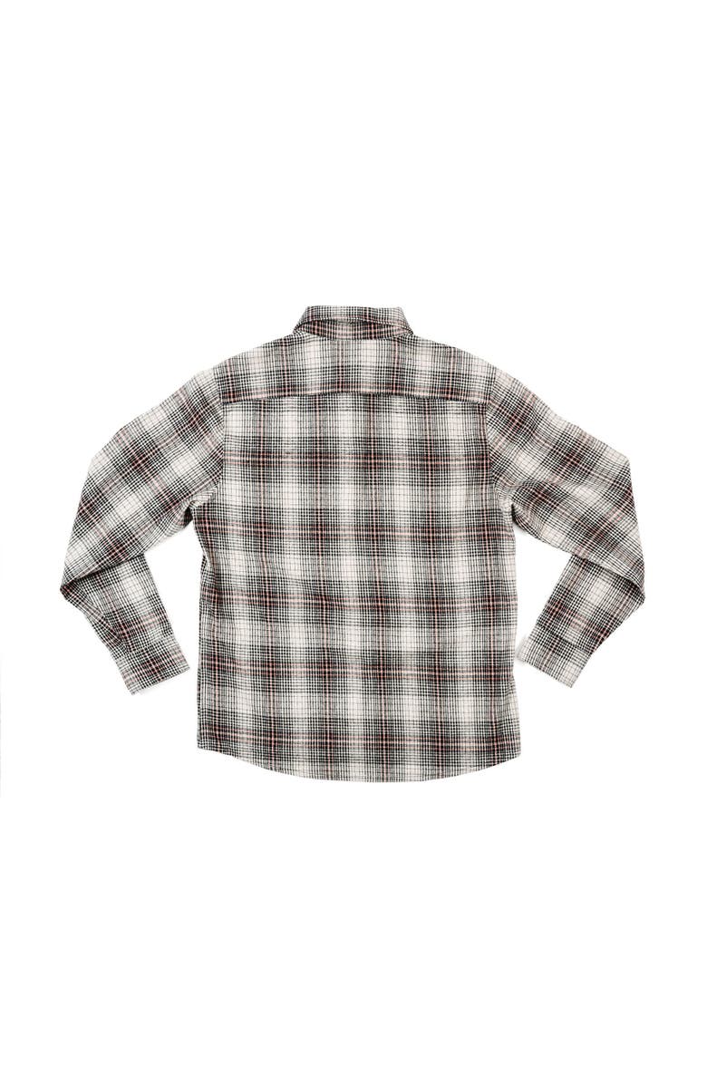 ARIKO Summer Softy Plaid Shirt, Alternate, color, Black / Red