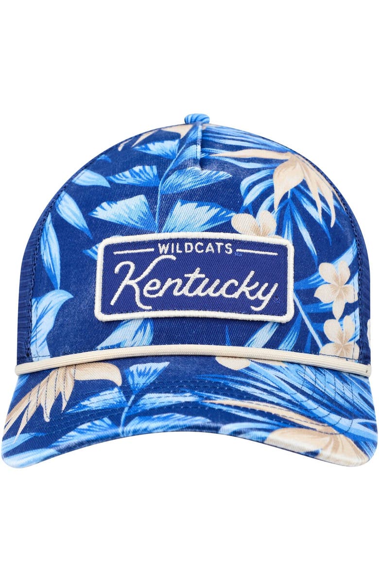 '47 Men's '47 Royal Kentucky Wildcats Tropicalia Hitch Adjustable Hat, Alternate, color,