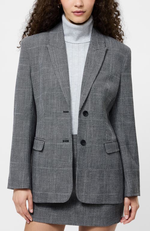 French Connection Owen Plaid Suiting Jacket In Gray