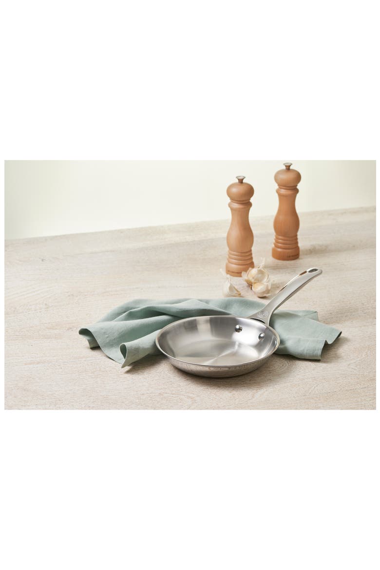 8-Inch Stainless Steel Fry Pan, Alternate, color, STAINLESS STEEL