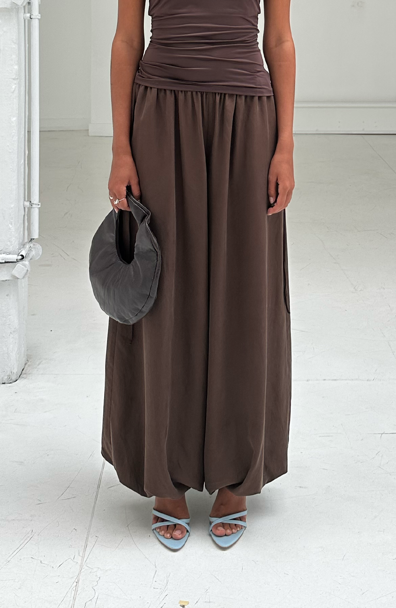 SAEMDI Hedda Trousers, Alternate, color, Brown
