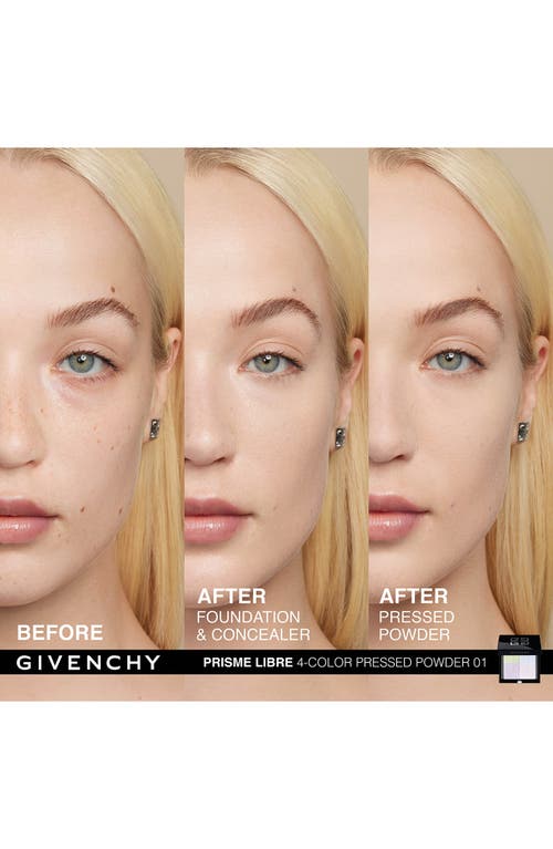 Givenchy Prisme Libre Ultra-blurring & Color-correcting Pressed Powder In H01