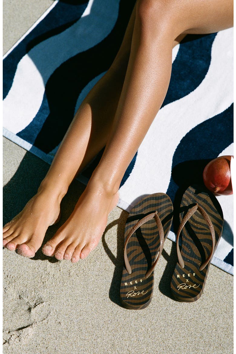 Stripe Beach Towel, Alternate, color, DEEP POOL