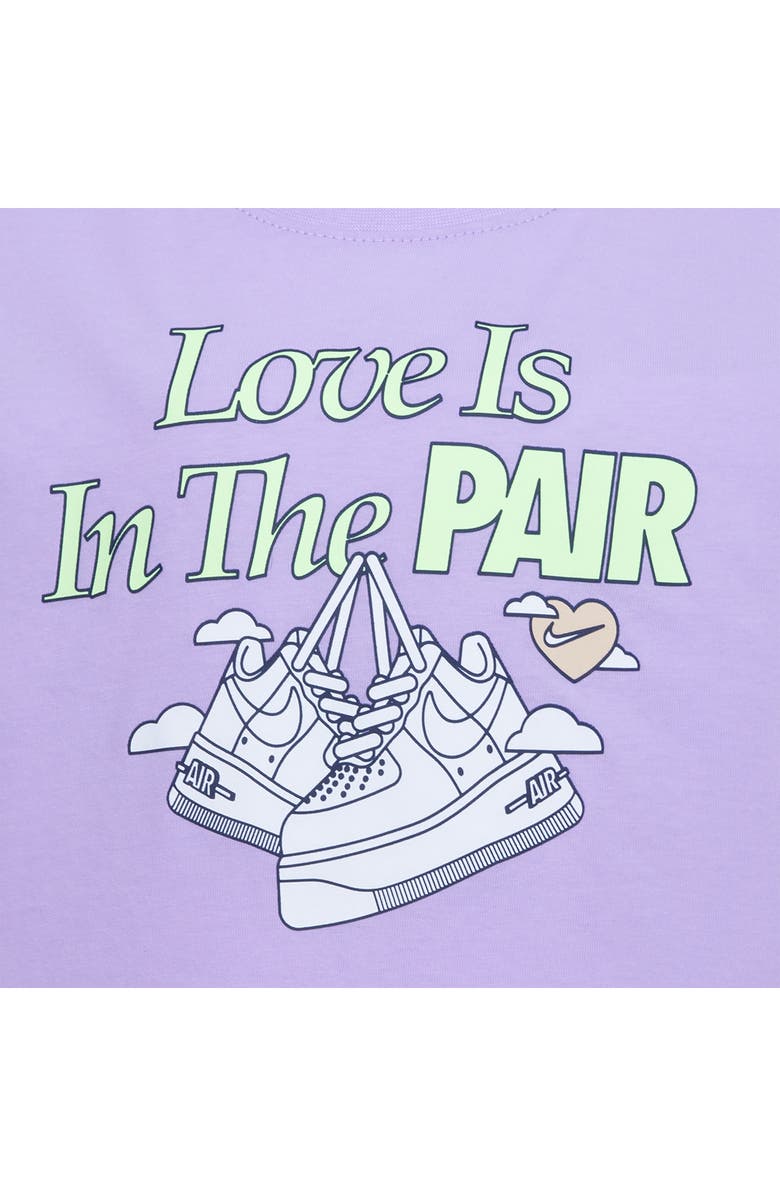 Nike Kids' Sweet Swoosh Jersey Graphic T-Shirt, Alternate, color,