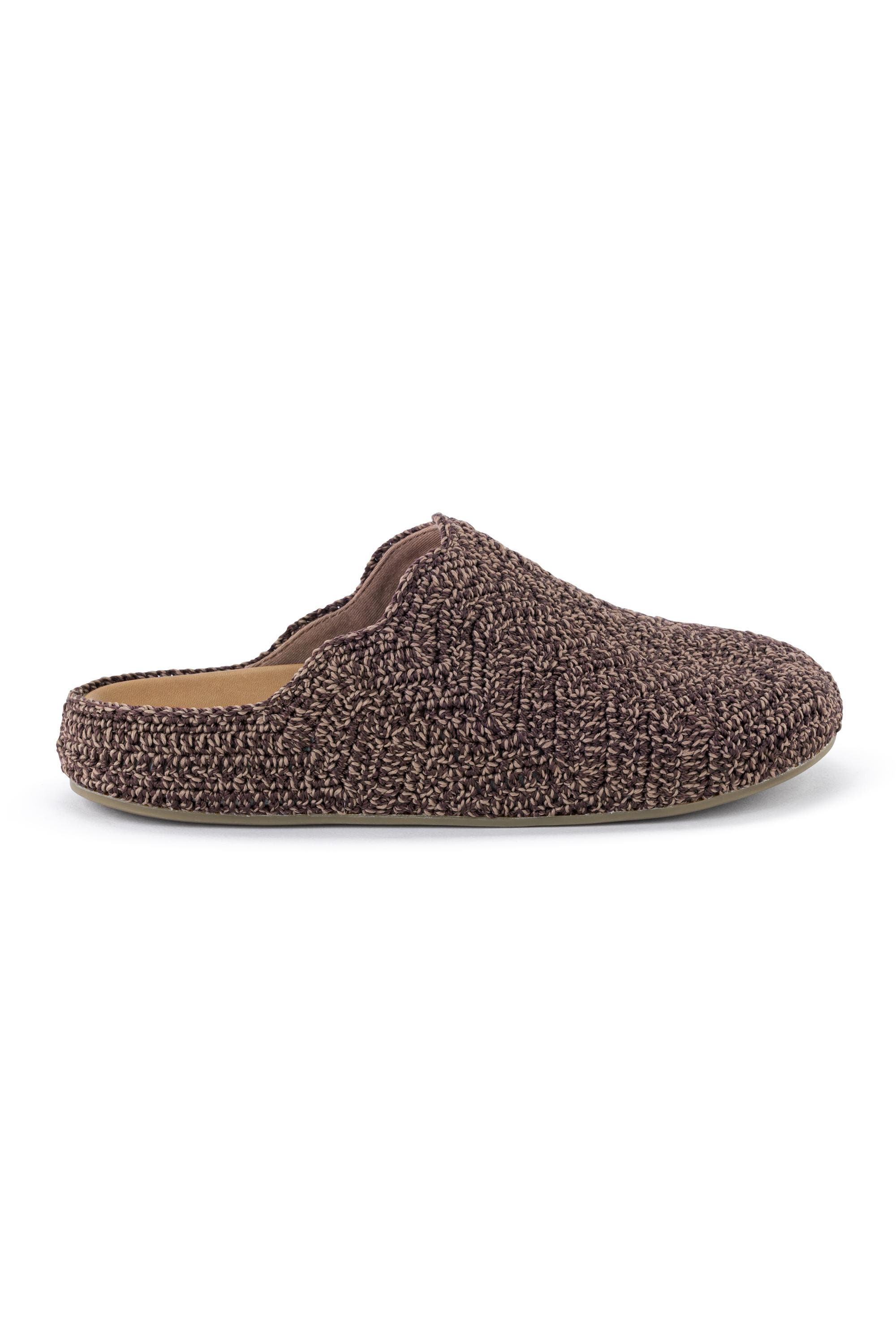 Bolinas Crochet Ripple Clog, Alternate, color, Nutmeg Static Ripple