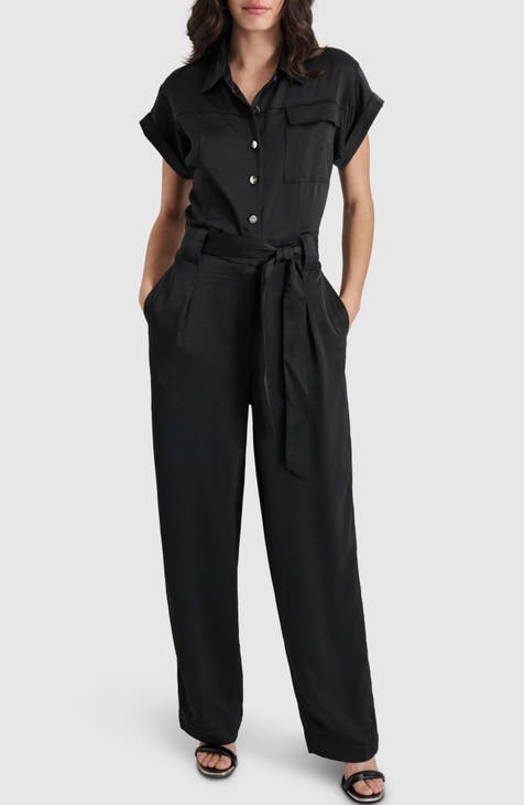 Women's Short Sleeve Jumpsuit Women's Short Sleeve Jumpsuit