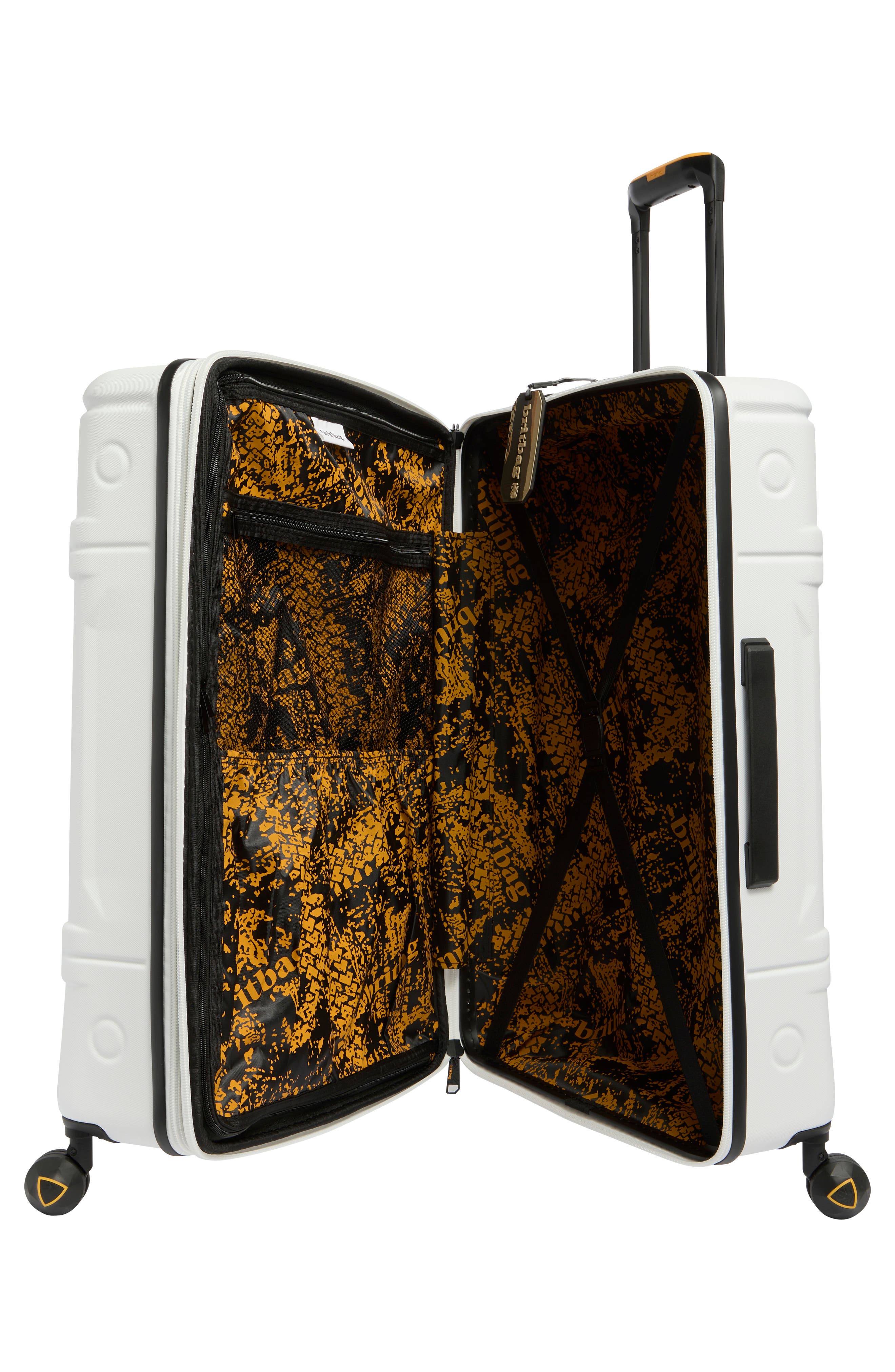 Britbag Tikal 27-Inch Hardside Spinner Luggage, Alternate, color, White