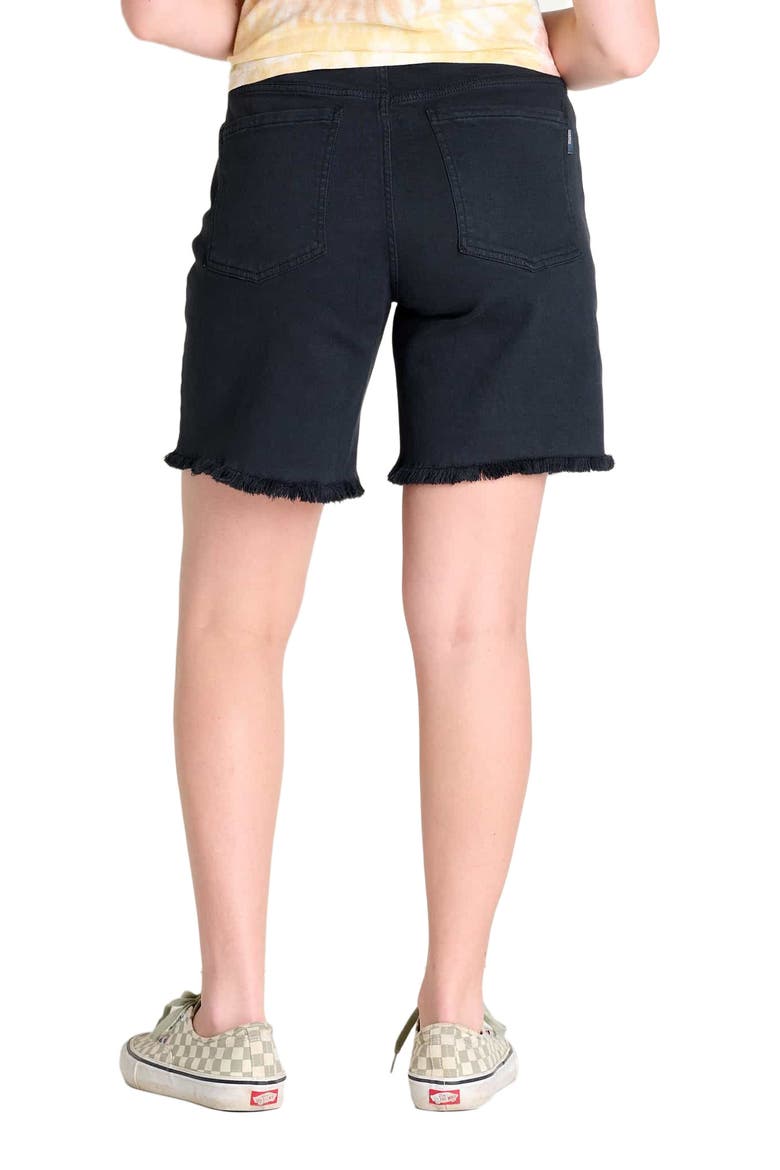 Women's Balsam Cutoff Short, Alternate, color, Washed Black