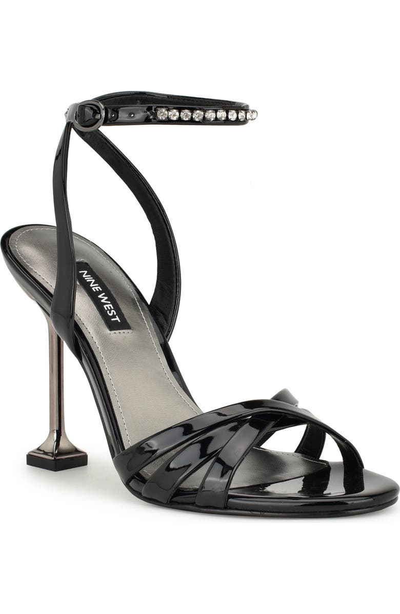 Nine West Nora Sandal, Main, color, Nero