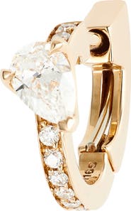 REPOSSI Serti Sur Vide Diamond Single Earring